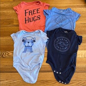 Baby Gap 6-12 months onesies